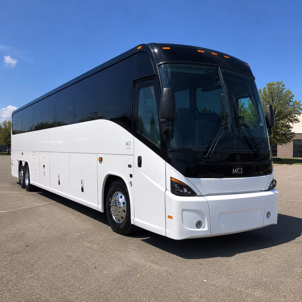 roseville 45 passenger charter bus