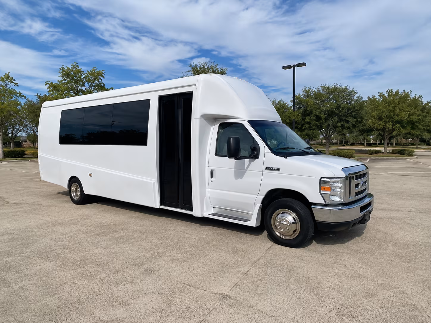 roseville bus rental service area
