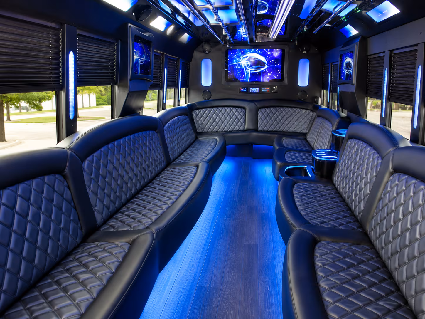 roseville concert party bus rental