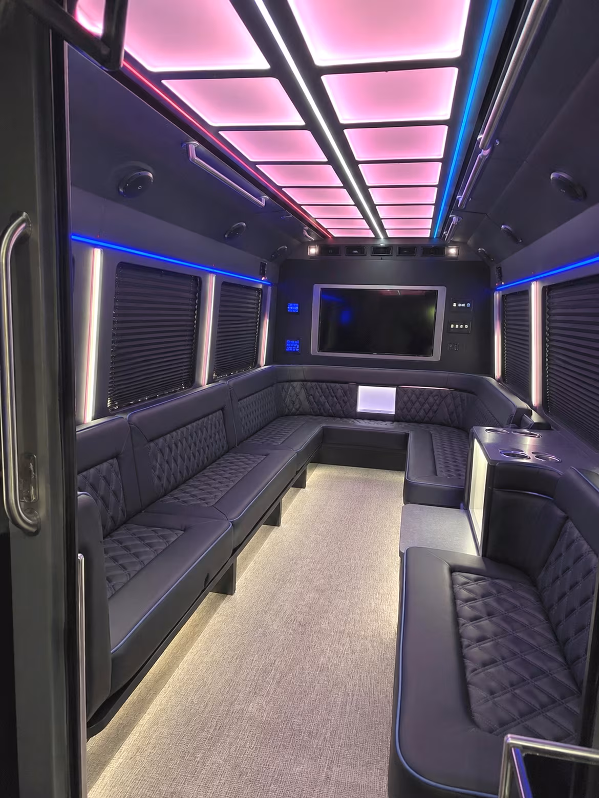 roseville holiday party bus rental
