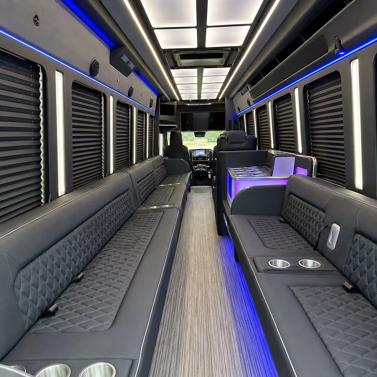 roseville party bus inside