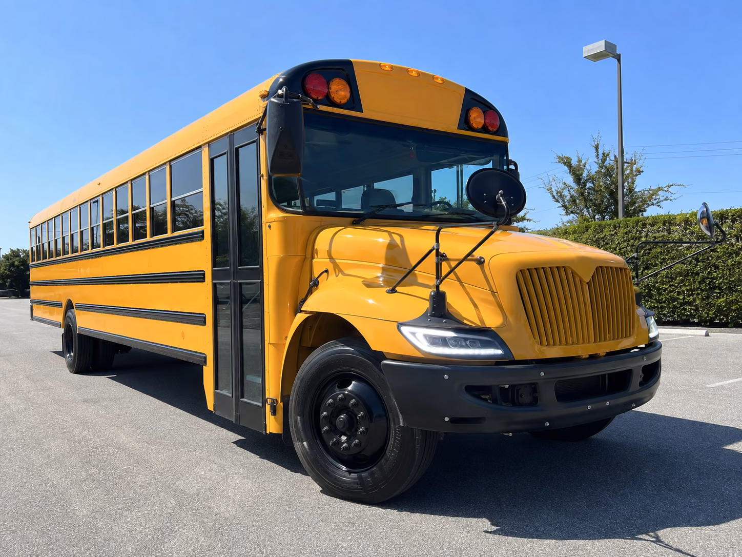 roseville school bus