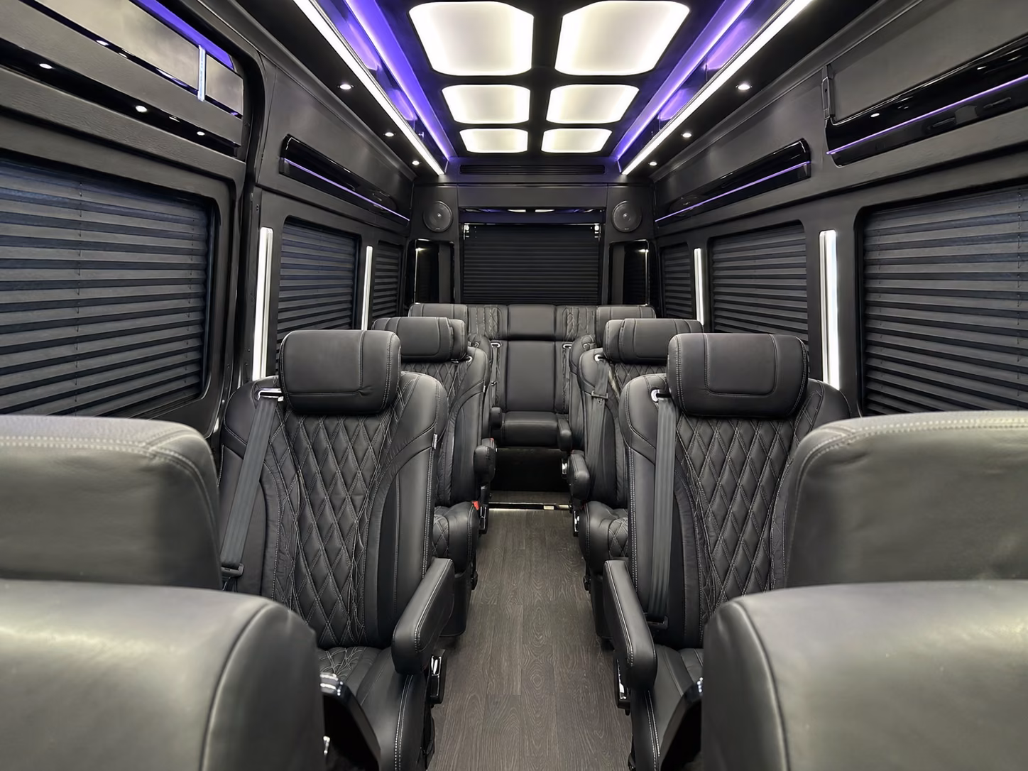 roseville sprinter van with driver interior