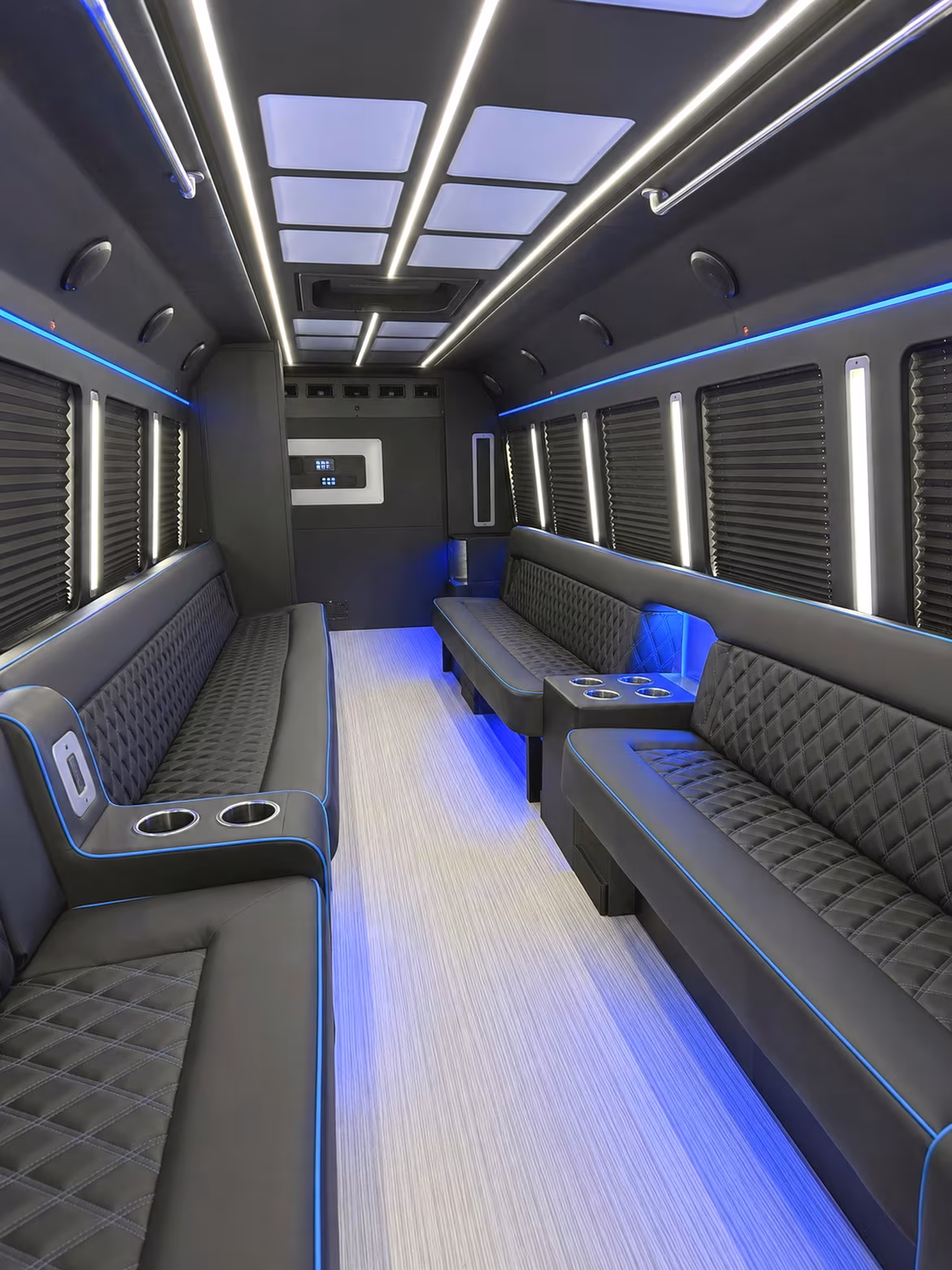 transportation buses for multi venue concert crawls around sacramento and placer county